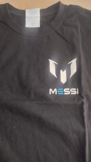Camiseta JHK Talla L Negra