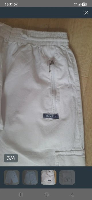 Pantalones cortos blancos San Juan