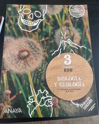 Libros de biología de tercero de la eso