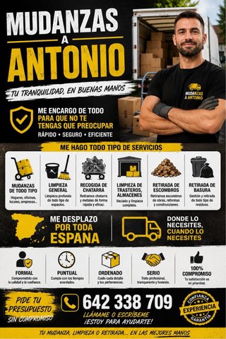 Hago mudanzas etc