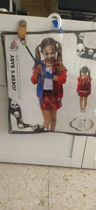 Disfraz Harley Quinn Talla 5-6