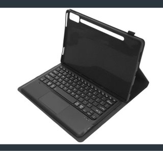 Funda con teclado Bluetooth y touchpad