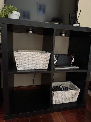 Mueble KALLAX de Almacenamiento Ikea Negro