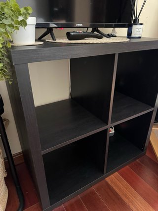 Mueble KALLAX de Almacenamiento Ikea Negro