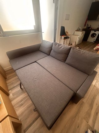 Sofá Chaise Longue Cama Gris