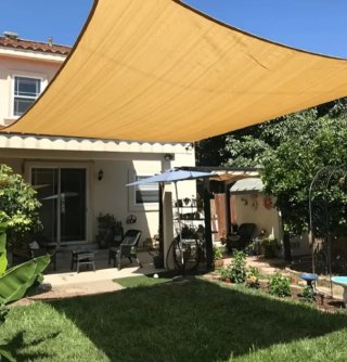 Toldo de 4X3 para exterior.