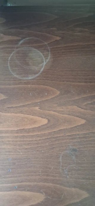 Escritorio vintage con estantería y 2 camas