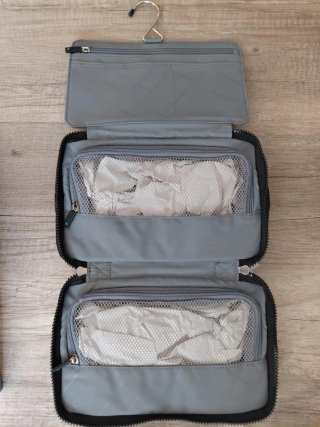 Neceser Samsonite Negro/Gris,  bolsa de aseo