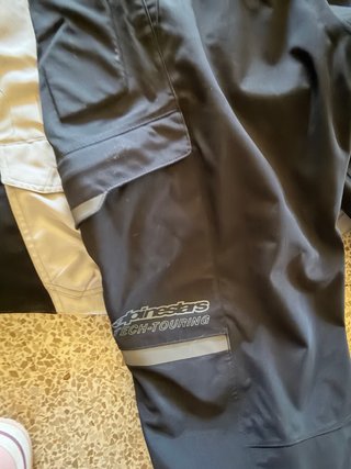Pantalón Motorista Alpinestars Goterex Negro/Gris