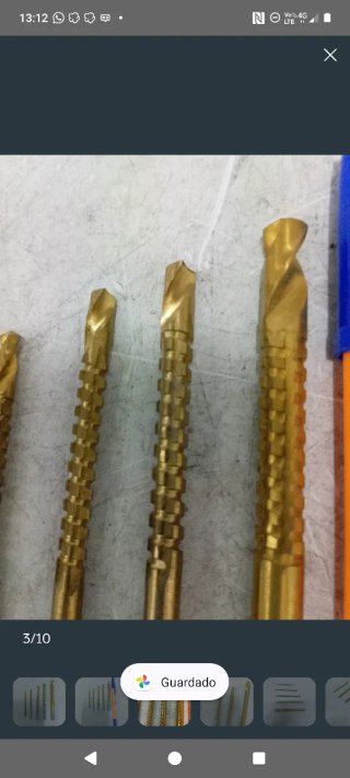 5 brocas hss para hacer figuras en metal