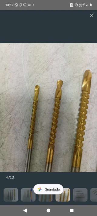 5 brocas hss para hacer figuras en metal