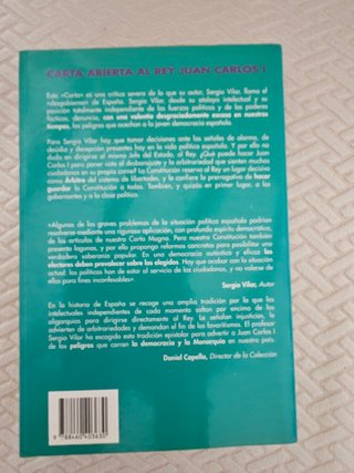 Carta abierta al rey Juan Carlos