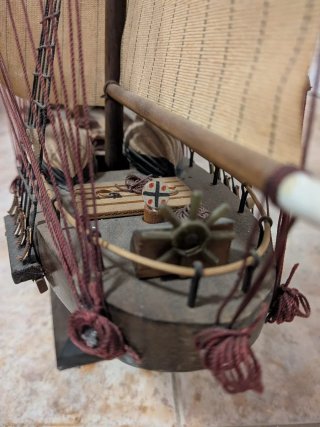 Maqueta Fragata Madera S.XVIII