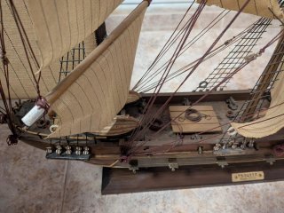 Maqueta Fragata Madera S.XVIII