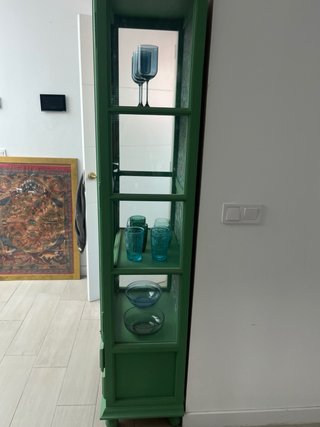 Vitrina de madera