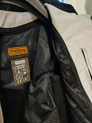 Chaqueta Moto Mujer Moore Talla M Negra