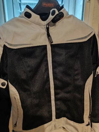 Chaqueta Moto Mujer Moore Talla M Negra