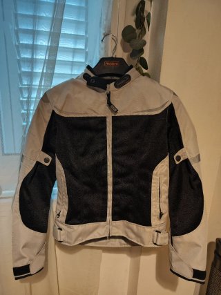 Chaqueta Moto Mujer Moore Talla M Negra