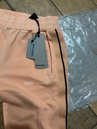 Pantaloni Palm Angels rosa