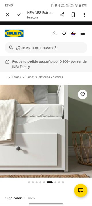 Cama Diván Ikea HEMNES 3 Cajones