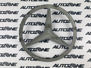 Estrella Mercedes Benz negra parrilla 185 mm (A)