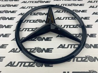 Estrella Mercedes Benz negra parrilla 185 mm (A)