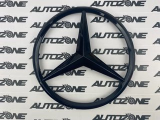 Estrella Mercedes Benz negra parrilla 185 mm (A)