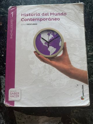 Historia del mundo contemporáneo, 1 bachillerato