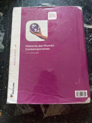 Historia del mundo contemporáneo, 1 bachillerato