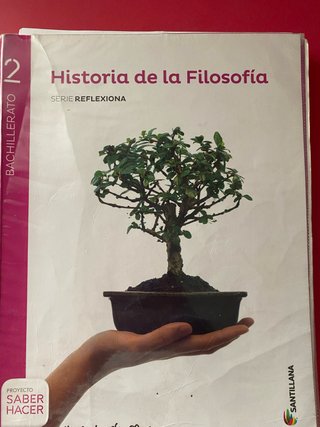 Libro Filosofia 2 bachiller Santillana