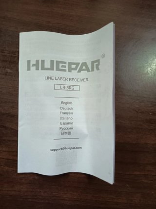 Detector Láser Huepar LR-8RG