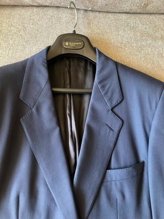 Chaqueta Americana Ermenegildo Zegna. Azul