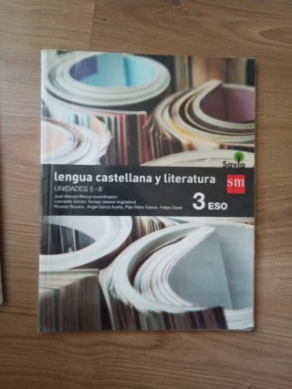 Lengua castellana y literatura, 3 ESO