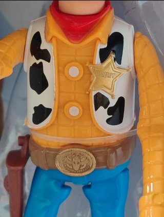 Muñecos Buzz Lightyear y Woody Toy Story