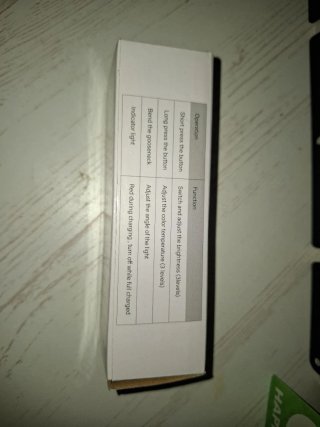 Lámpara LED libro 7 LED