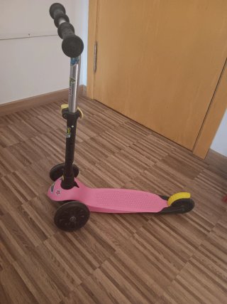 Patinete infantil 3 ruedas rosa
