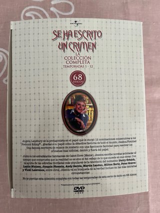 Se Ha Escrito Un Crimen Serie Completa DVD