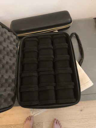 Custodia porta orologi 15 posti