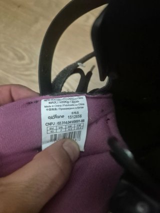 Patines en línea Oxelo negros y rosas