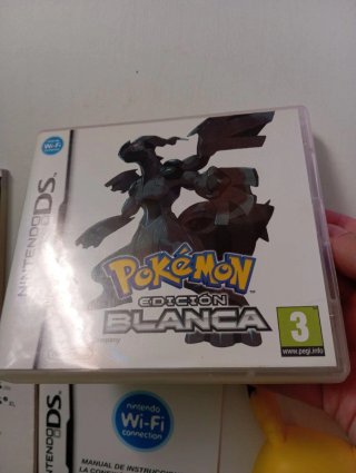 Pokemon Edición Blanca Nintendo DS cib completo