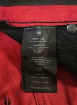Pantalón de hombre de G-Star Raw (W29/L30)
