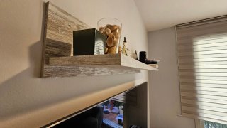 Mueble de comedor, estantería y mesa extensible