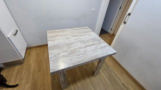 Mueble de comedor, estantería y mesa extensible