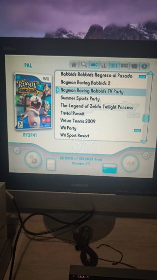 Nintendo Wii Blanca + HDD