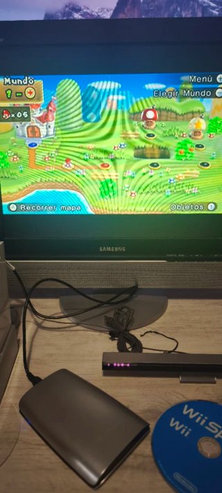 Nintendo Wii Blanca + HDD