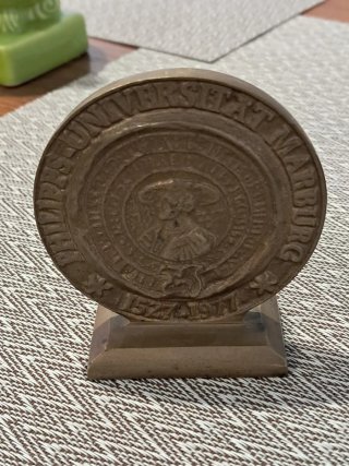 Medalla de bronce de la Universidad de Marburg
