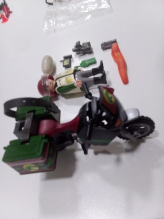 Playmobil: Muñeco, Vehículo y Accesorios