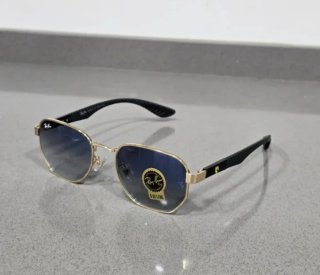 Gafas Ray-Ban Marco Dorado Lentes Azules