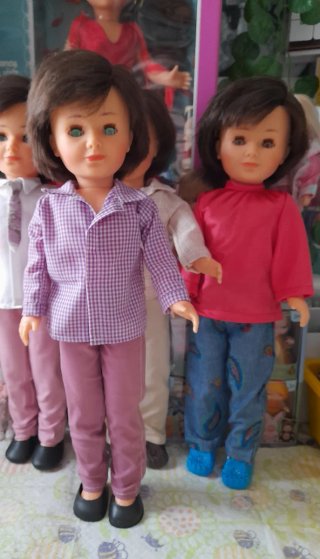 Camisa manga larga y pantalón Lucas Nancy muñecos