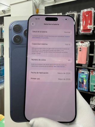 iPhone 17 Pro Max 256GB/100% bat factura garantía